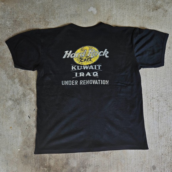 Hard Rock Cafe Operation Desert Storm Iraq Shirt Sz L - Picture 3 of 4